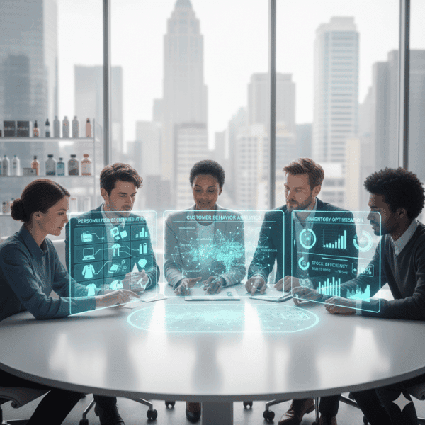 Retail & E-commerce Analytics Dashboard Mockup