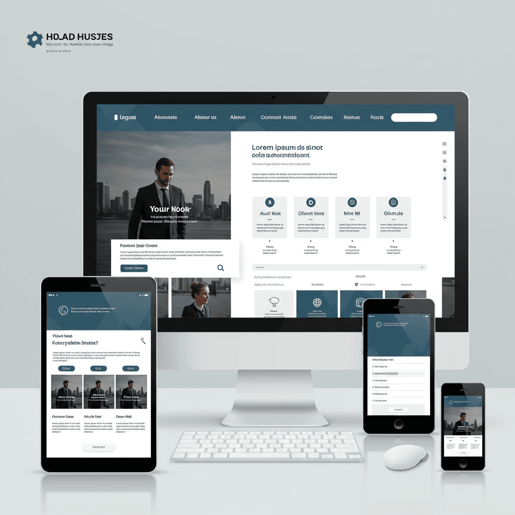 LaunchPad Website Package Mockup